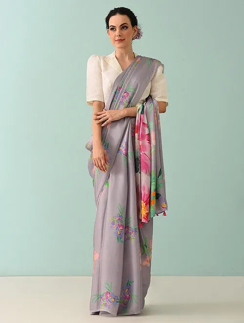 Noor - Wild Garden Modal Saree