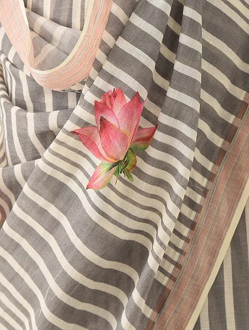 Noor - Lotus Lane Cotton Saree