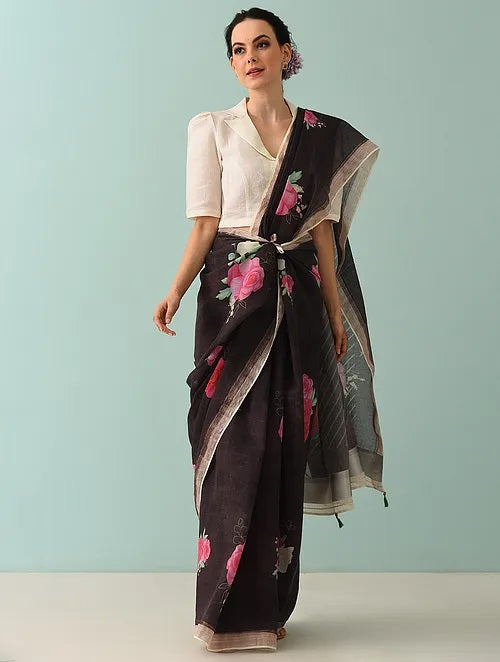 Noor - Petal Poetry Cotton Saree
