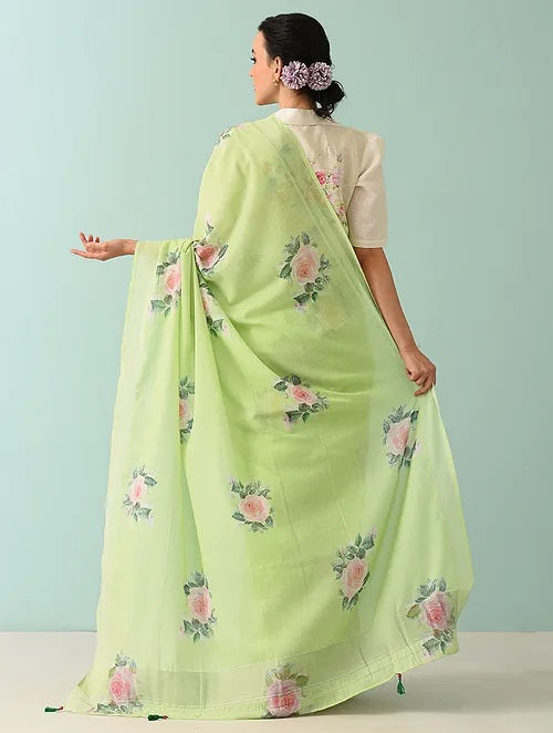 Noor - Garden Grace Cotton Saree