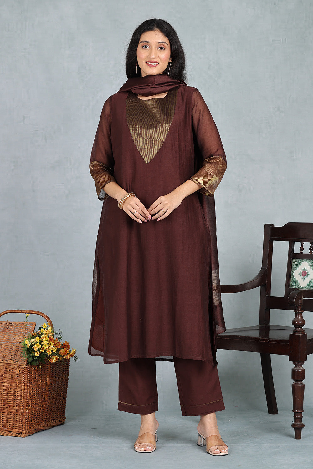 Espresso Brown Dupatta