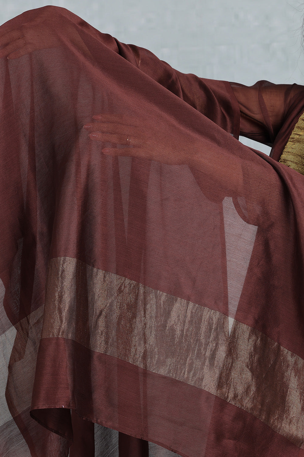 Espresso Brown Ensemble Top  And Bottom