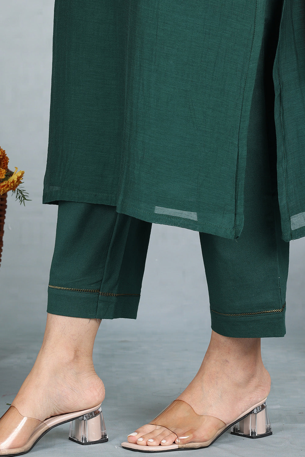 Verdant Emerald Dupatta