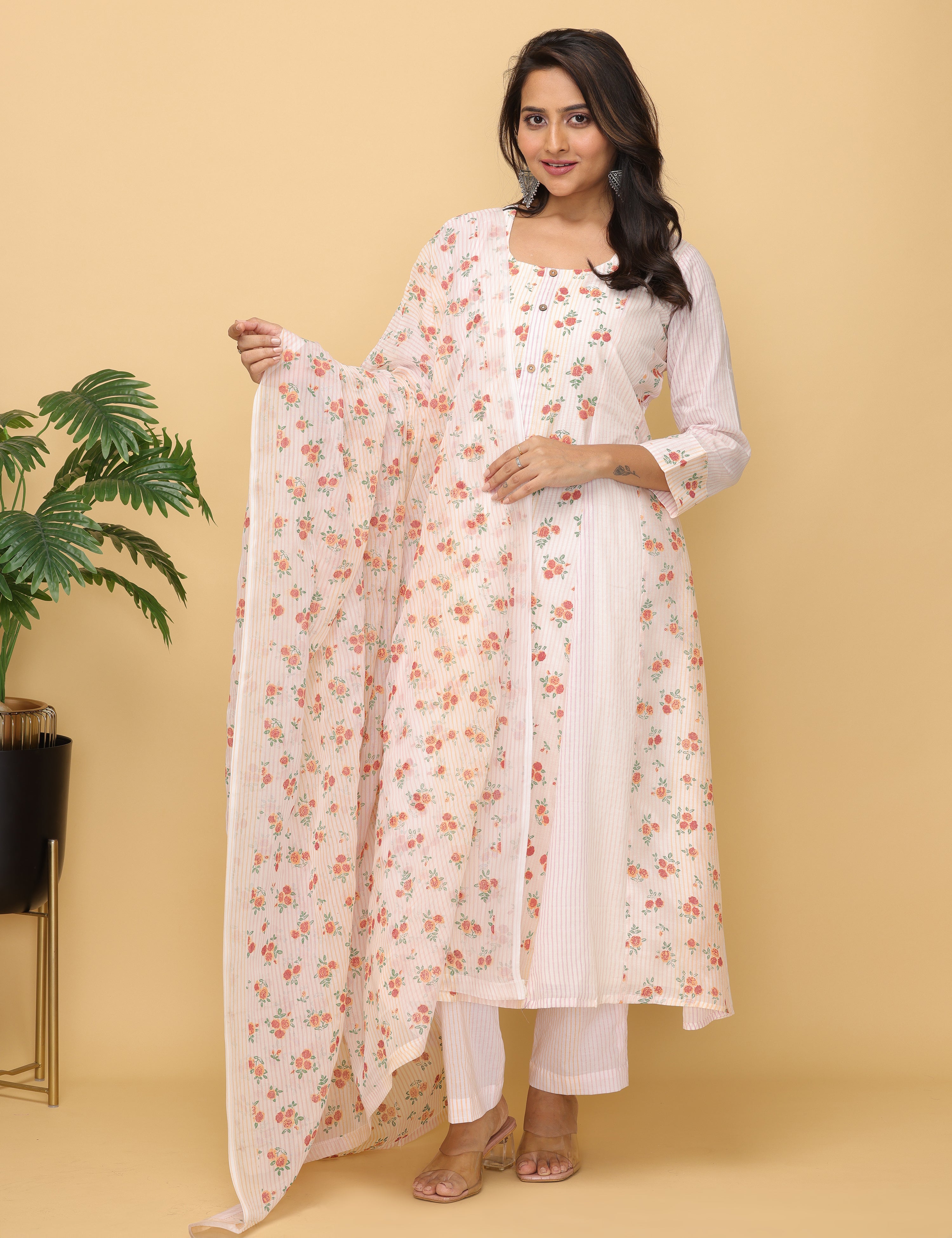Malhaar 5 Panel Kurta And Bottom