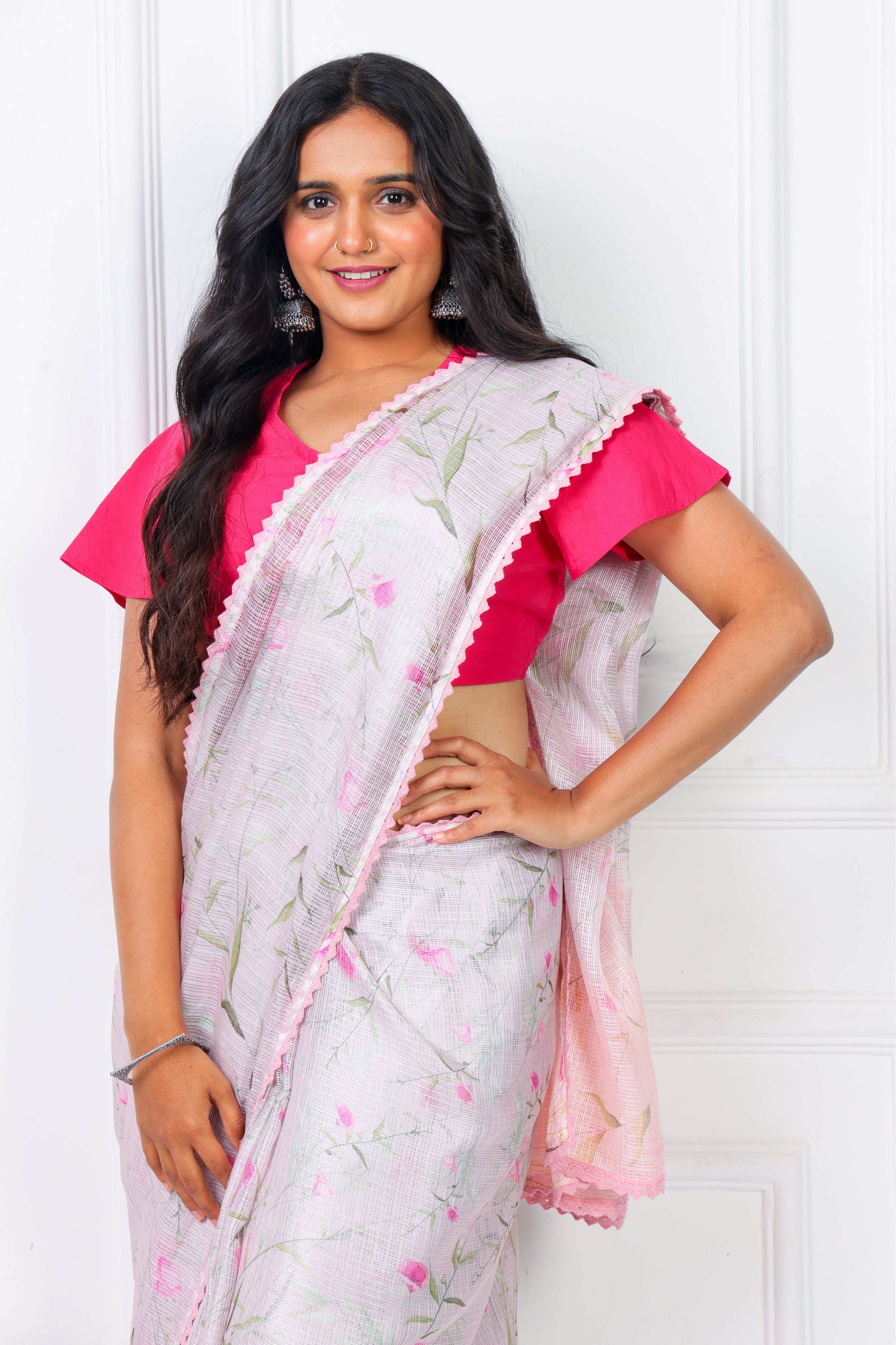 Noor - Ballet Pink Kota Sree - Tina Eapen Design studio