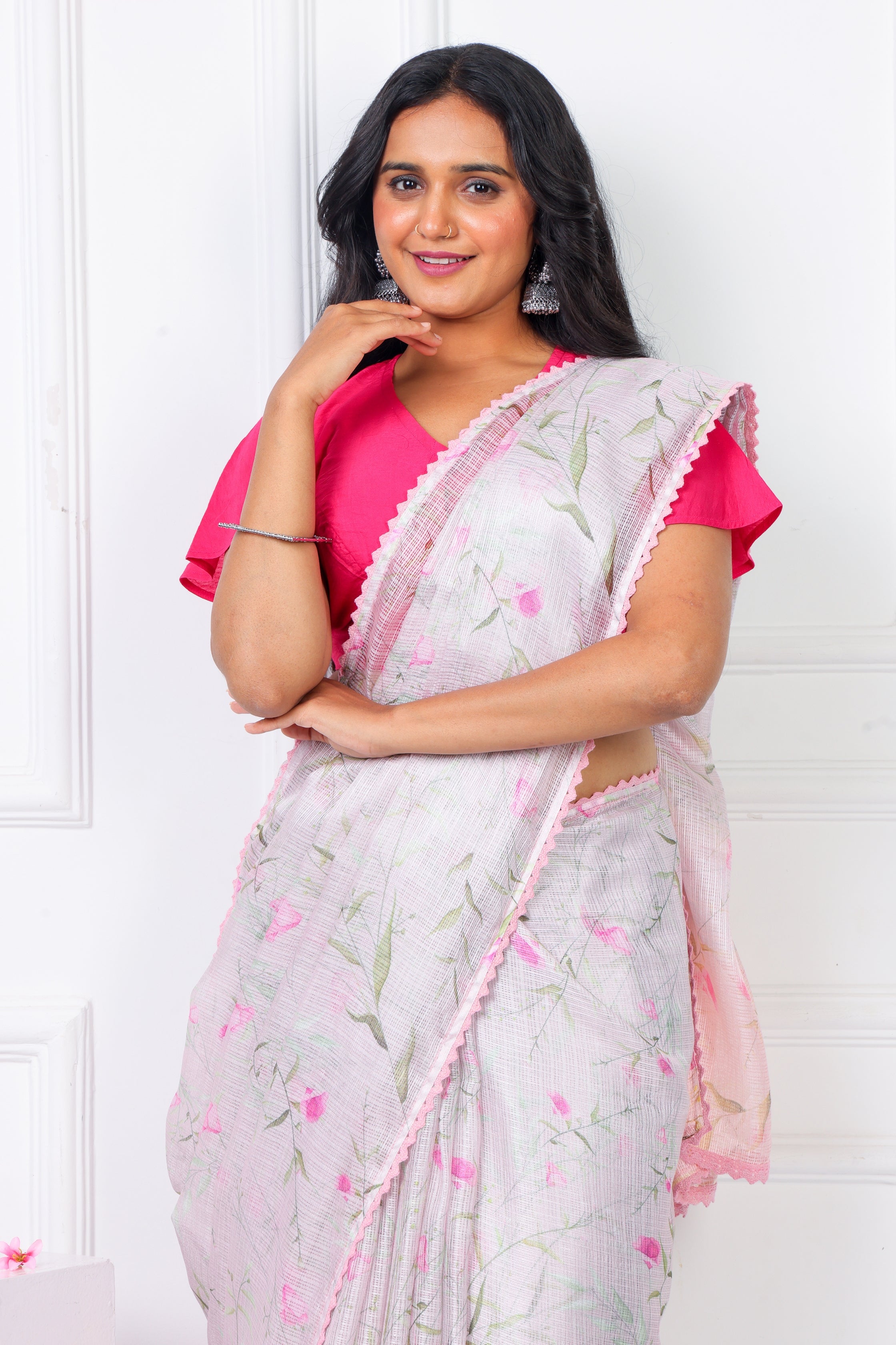 Noor - Ballet Pink Kota Sree - Tina Eapen Design studio