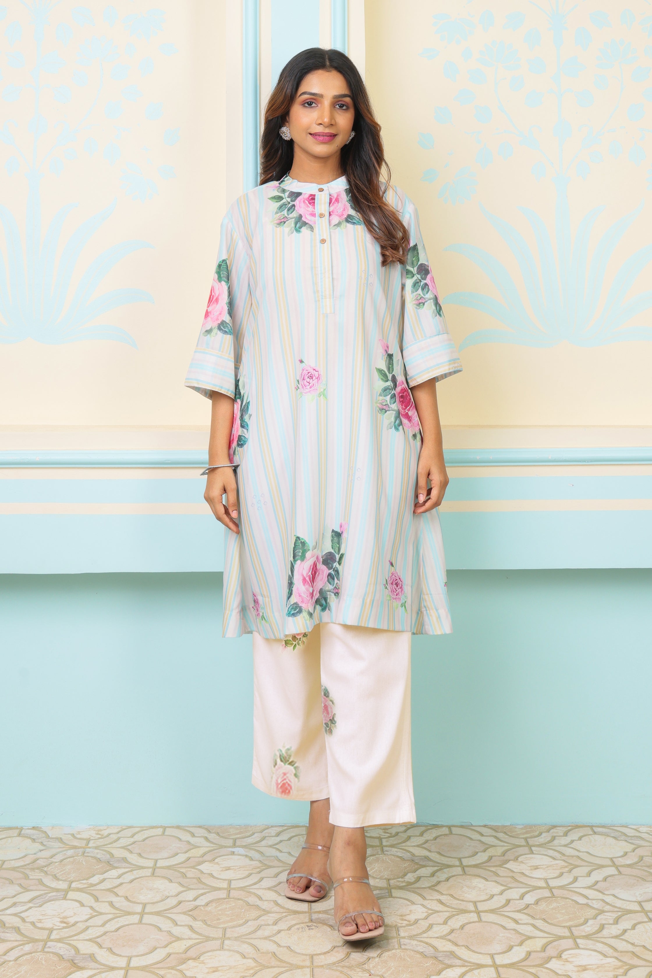 Malhaar Ivy Bell Co-ord Set - Tina Eapen Design studio
