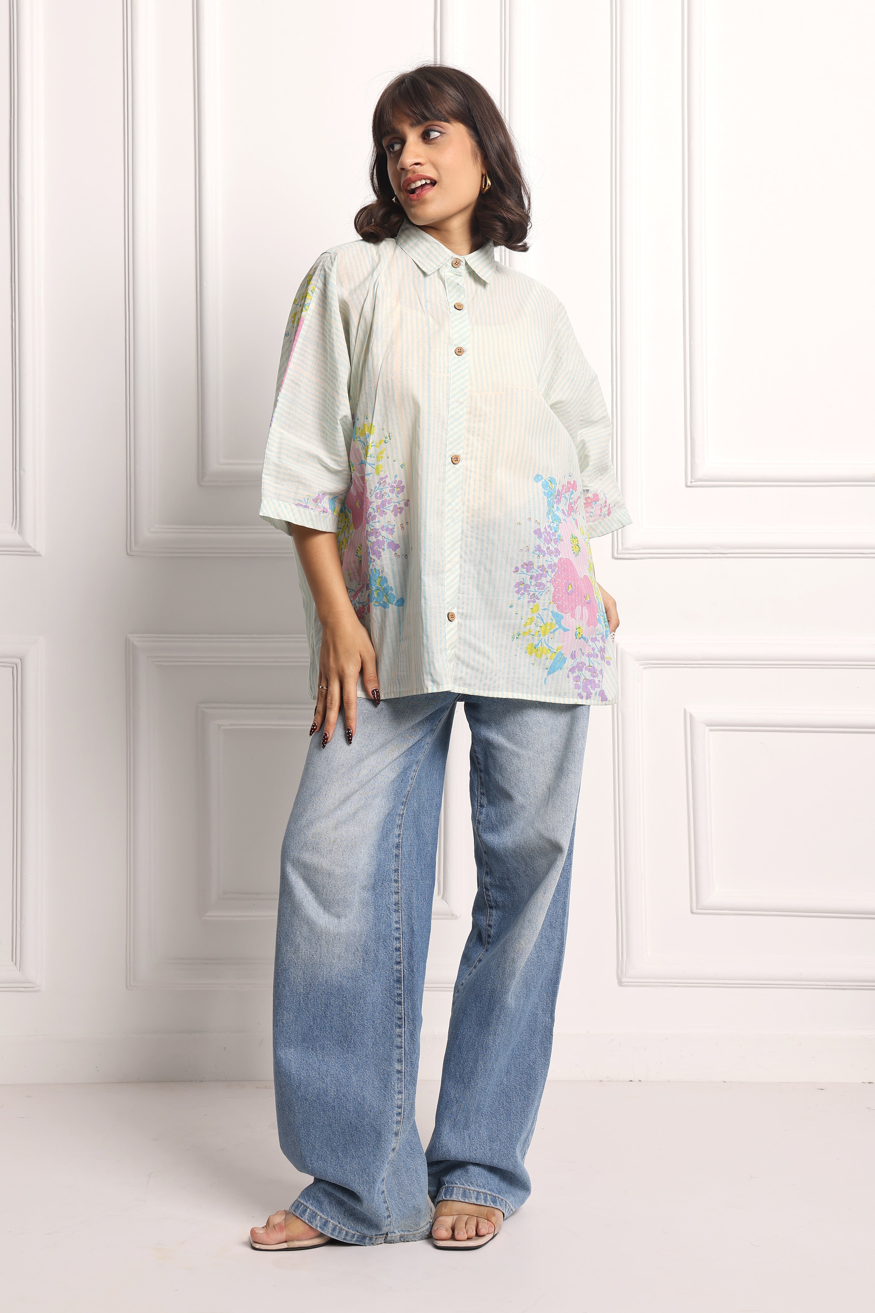 Bloomline Boxy Shirt