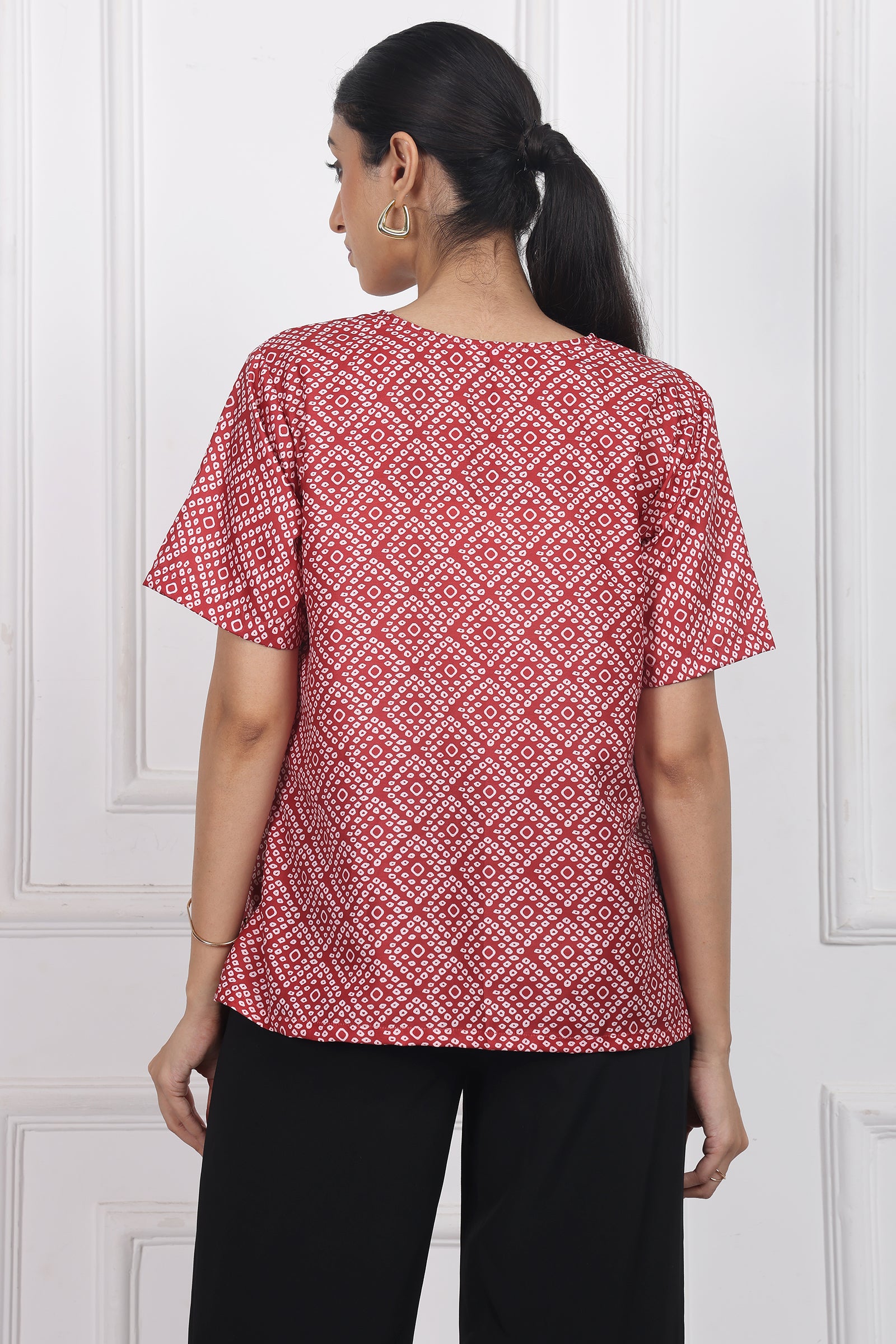 Wander Edit-rosewood Charm Top