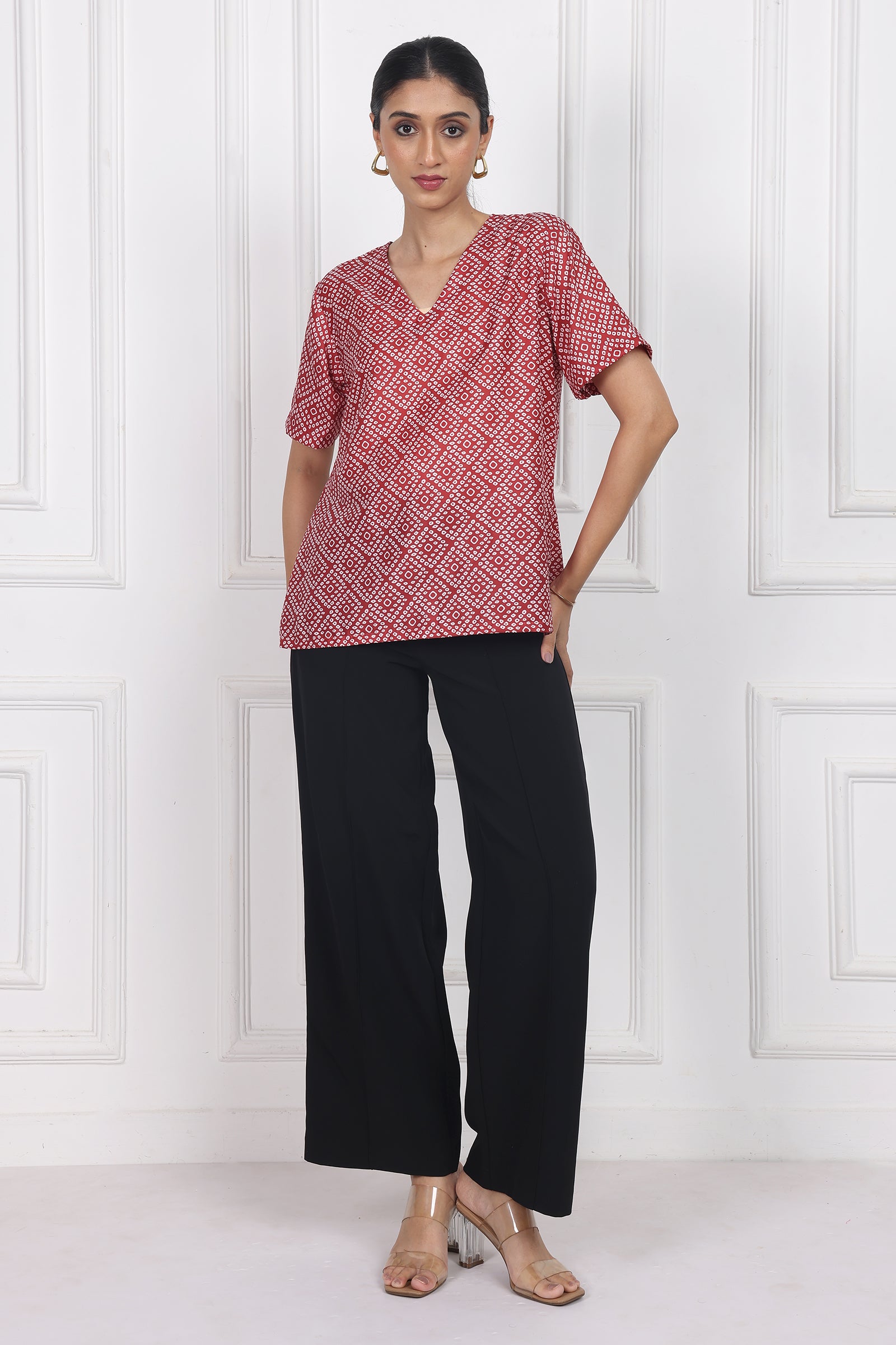 Wander Edit-rosewood Charm Top