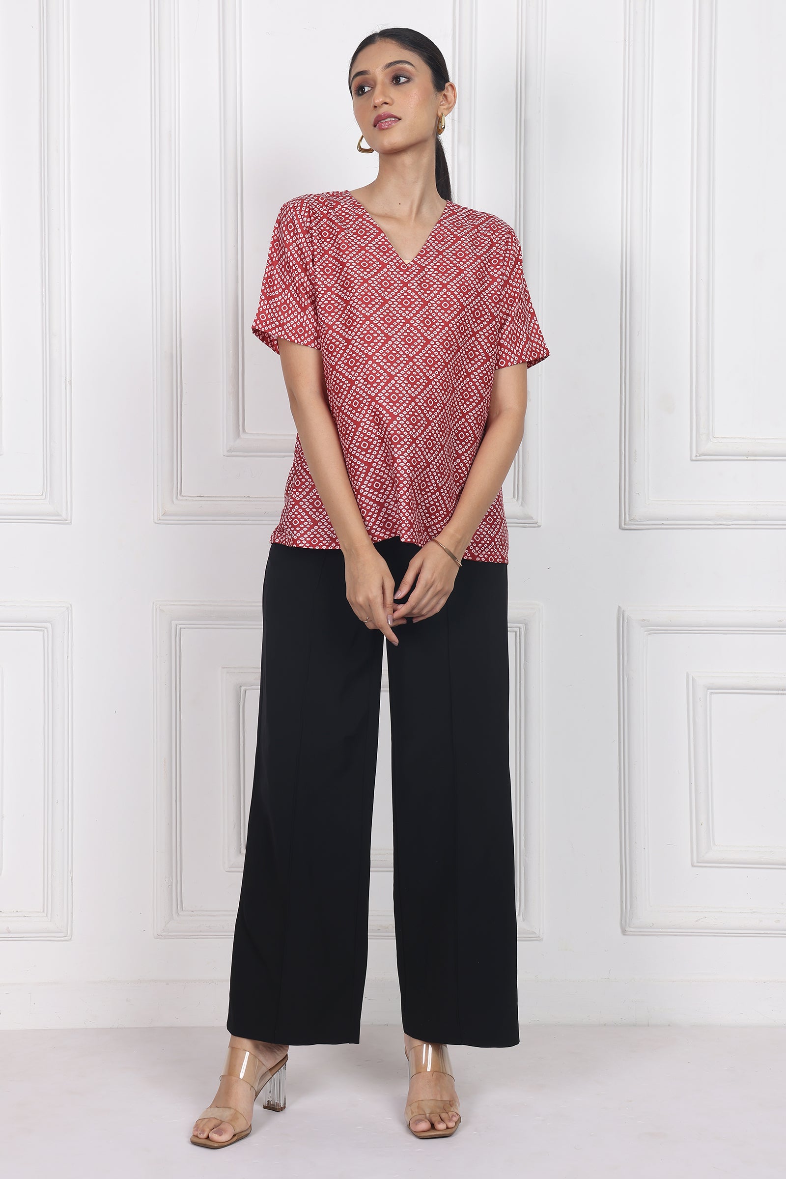 Wander Edit-rosewood Charm Top