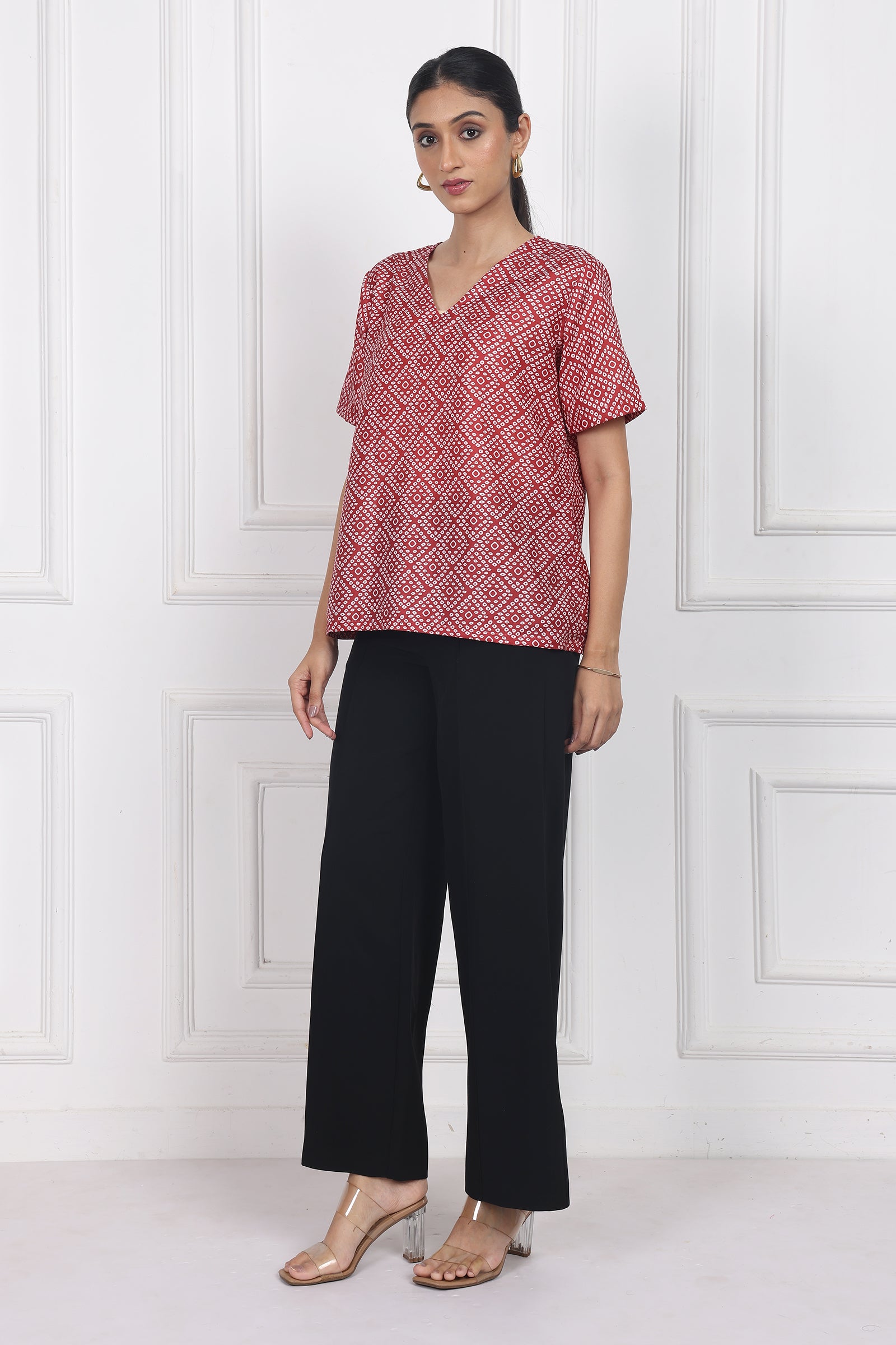 Wander Edit-rosewood Charm Top