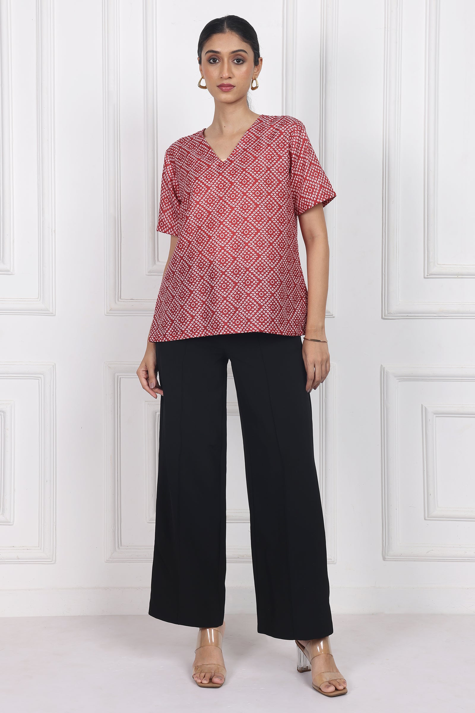 Wander Edit-rosewood Charm Top