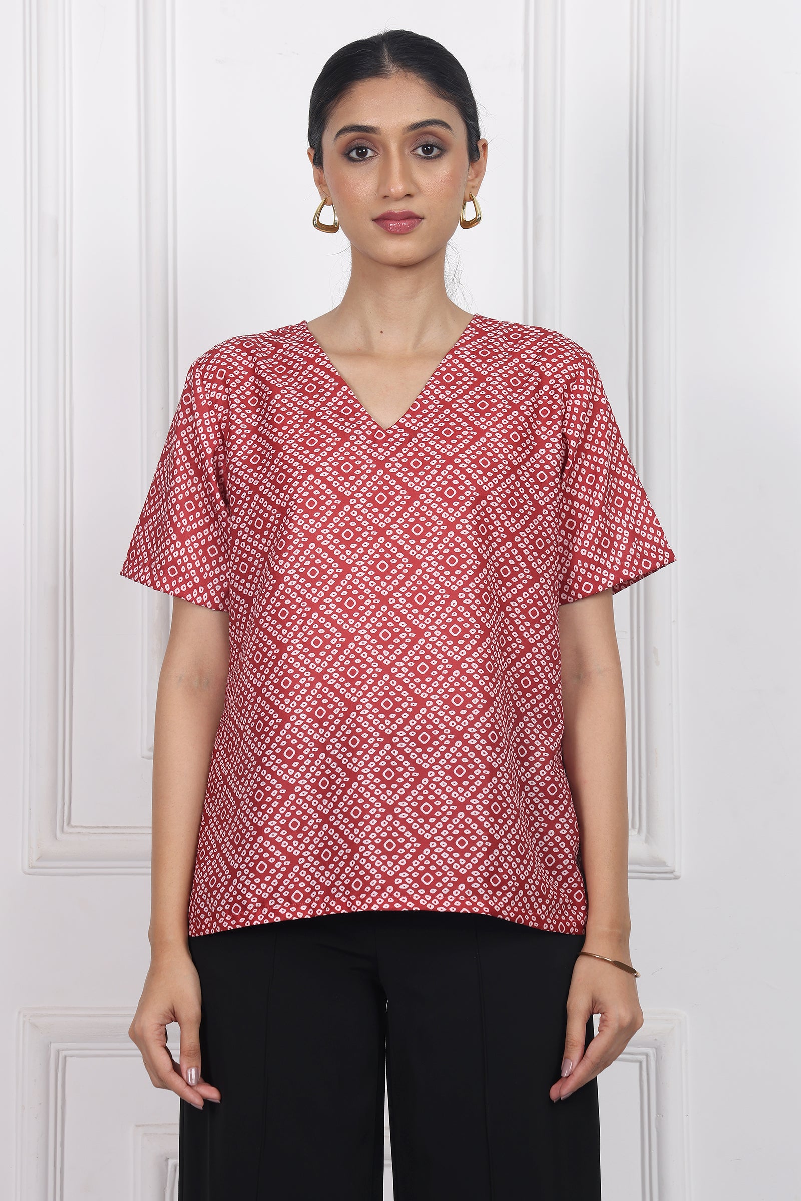 Wander Edit-rosewood Charm Top