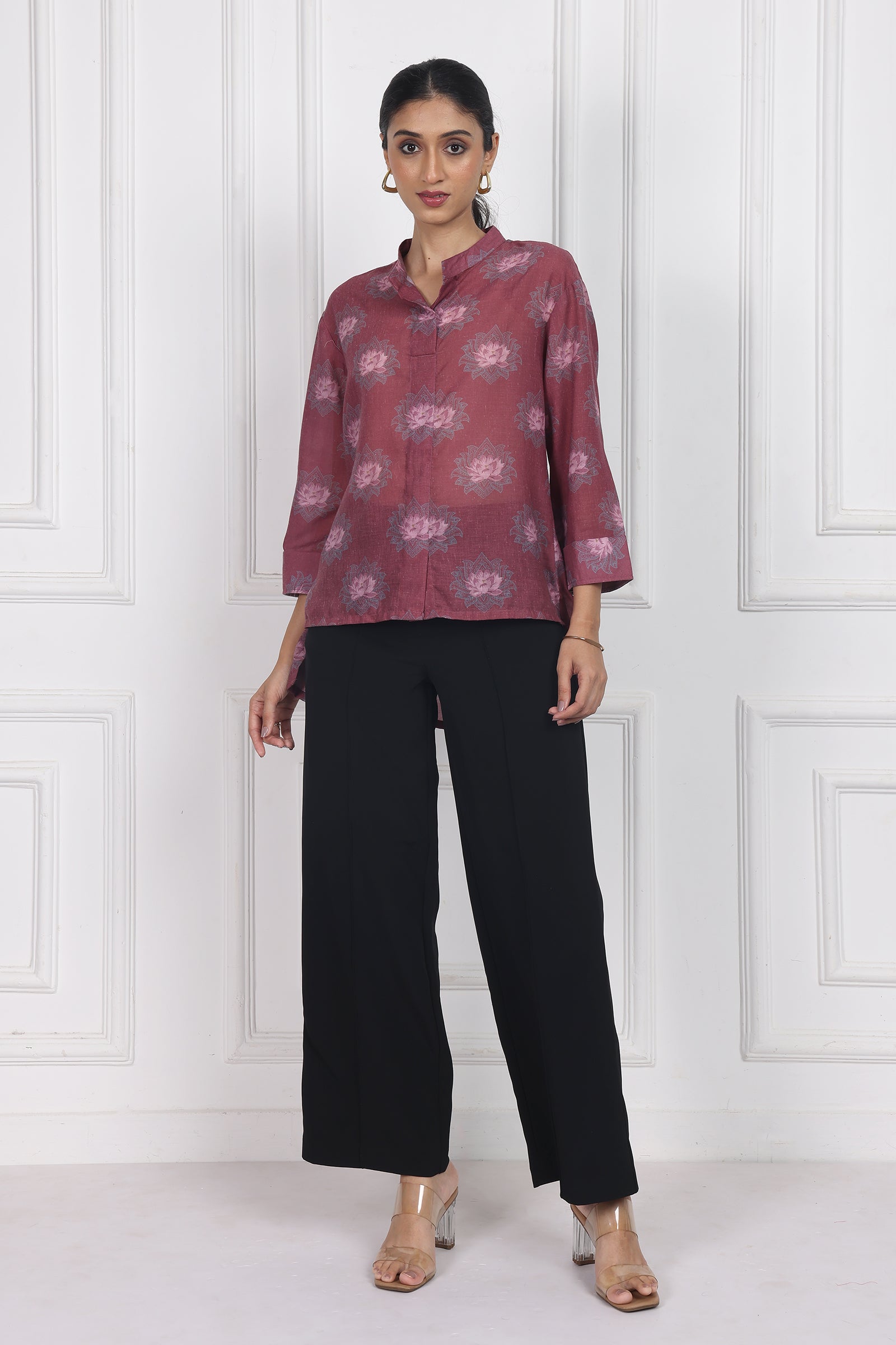 Wander Edit - Rouge Boxy Shirt