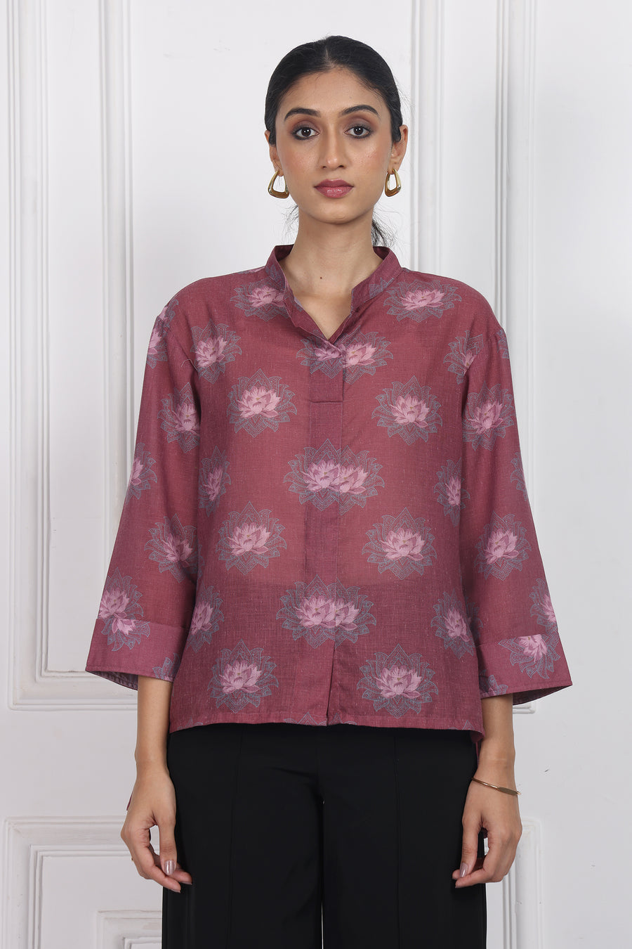 Vintage Rouge Boxy Shirt