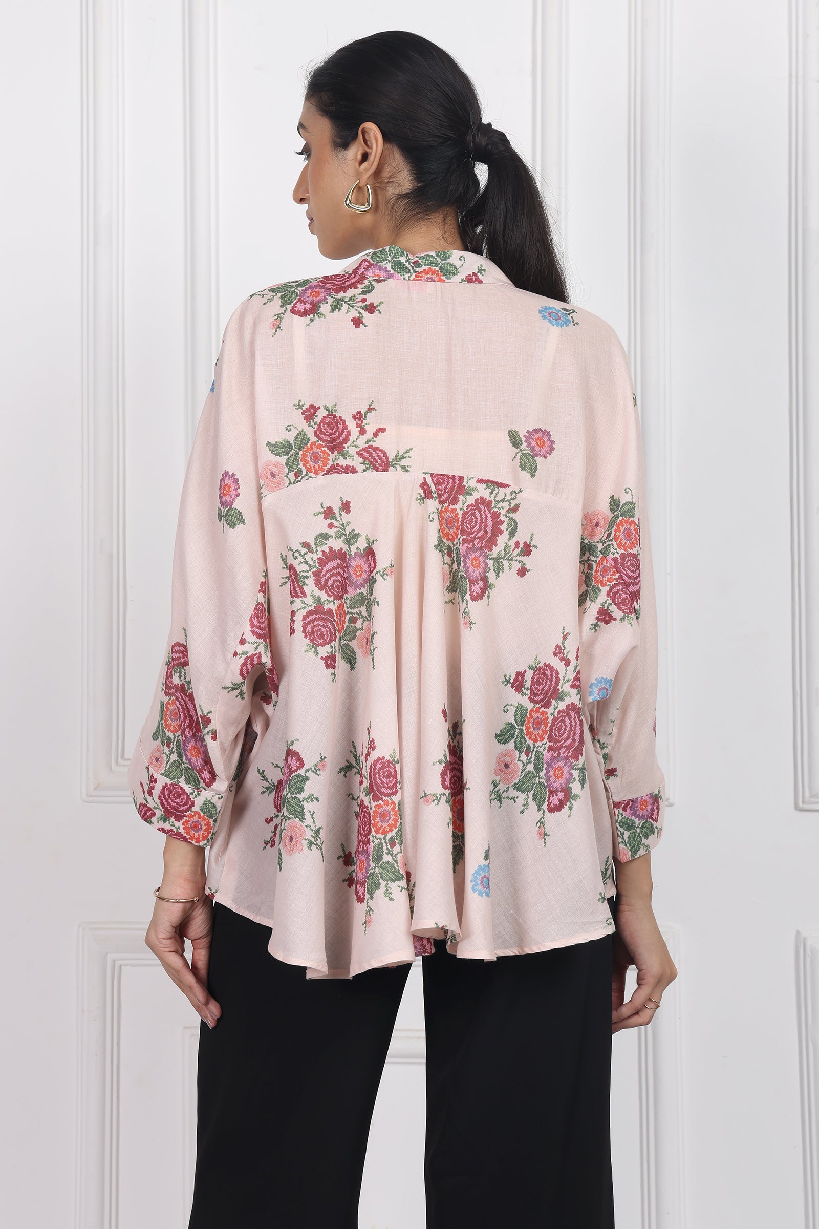 Wander Edit-windflower Boxy Shirt