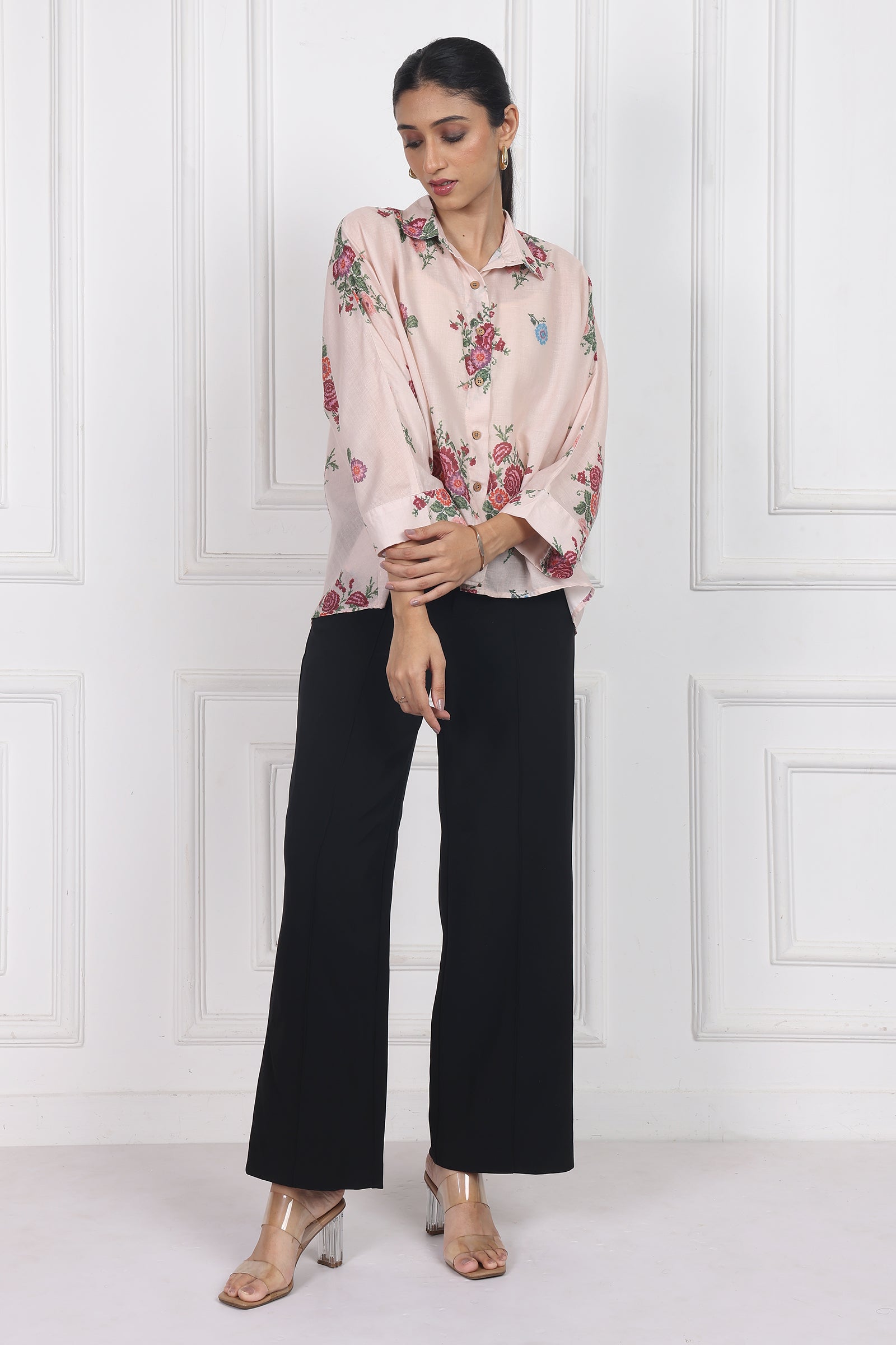 Wander Edit-windflower Boxy Shirt