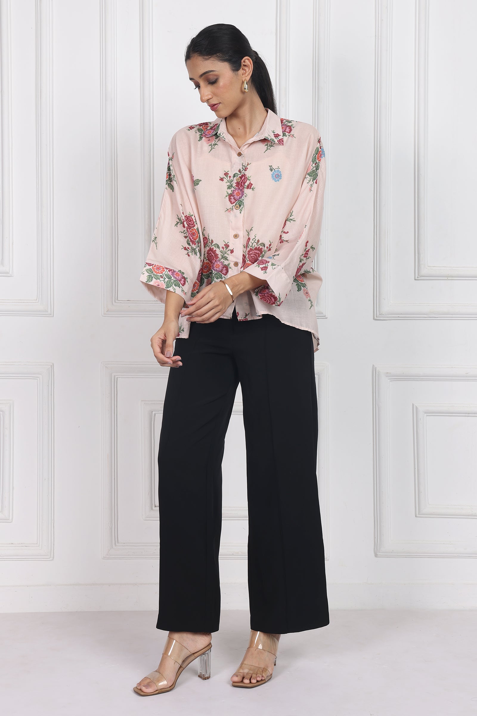 Wander Edit-windflower Boxy Shirt