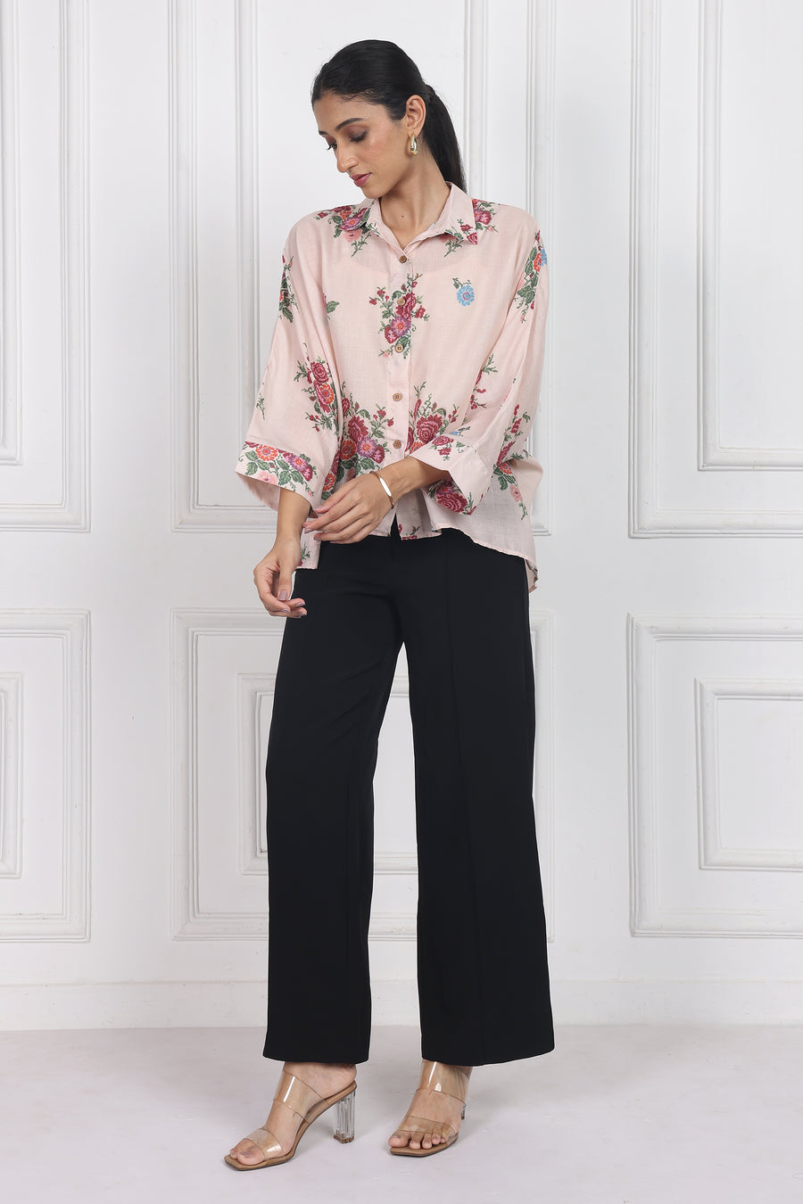Wildflower Whisper Boxy Shirt