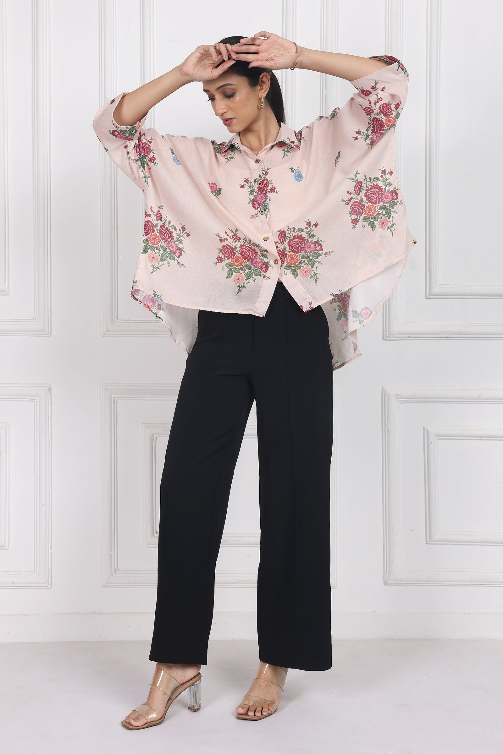 Wander Edit-windflower Boxy Shirt