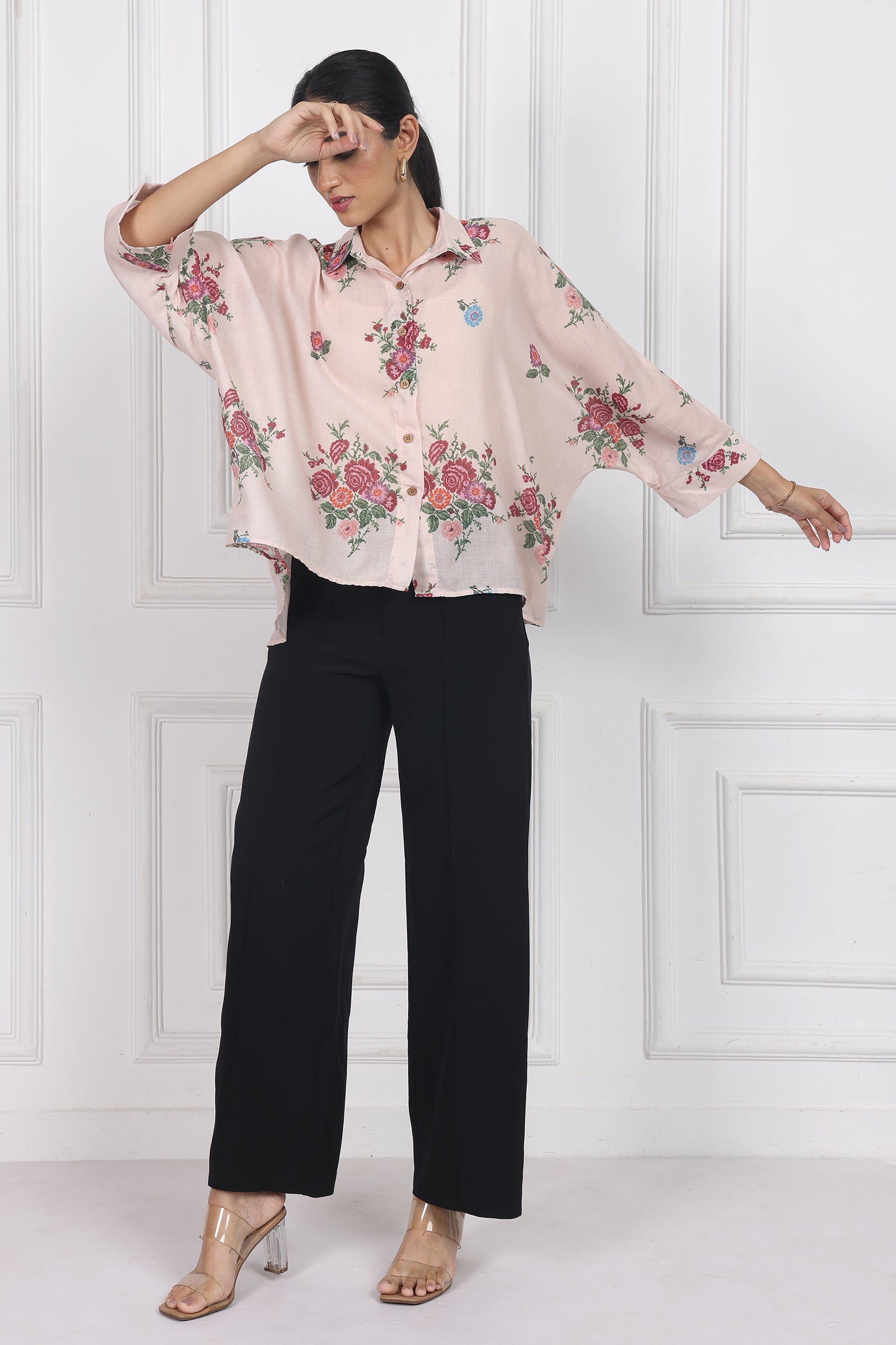 Wander Edit-windflower Boxy Shirt