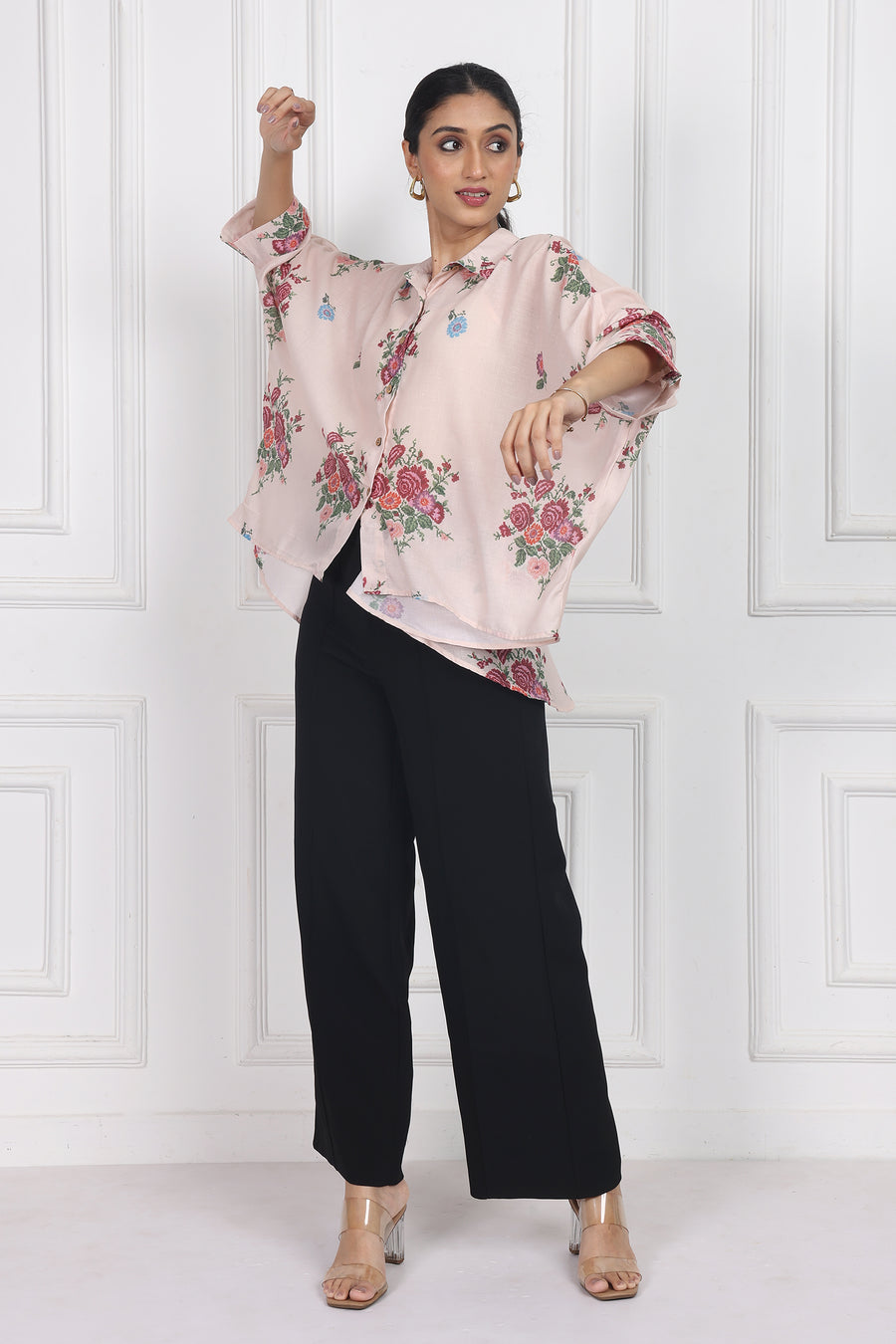 Wildflower Whisper Boxy Shirt