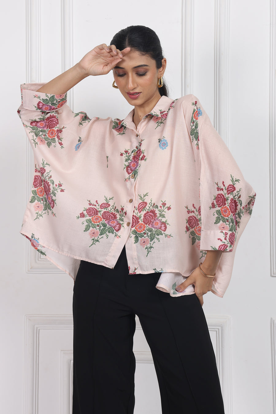 Wildflower Whisper Boxy Shirt
