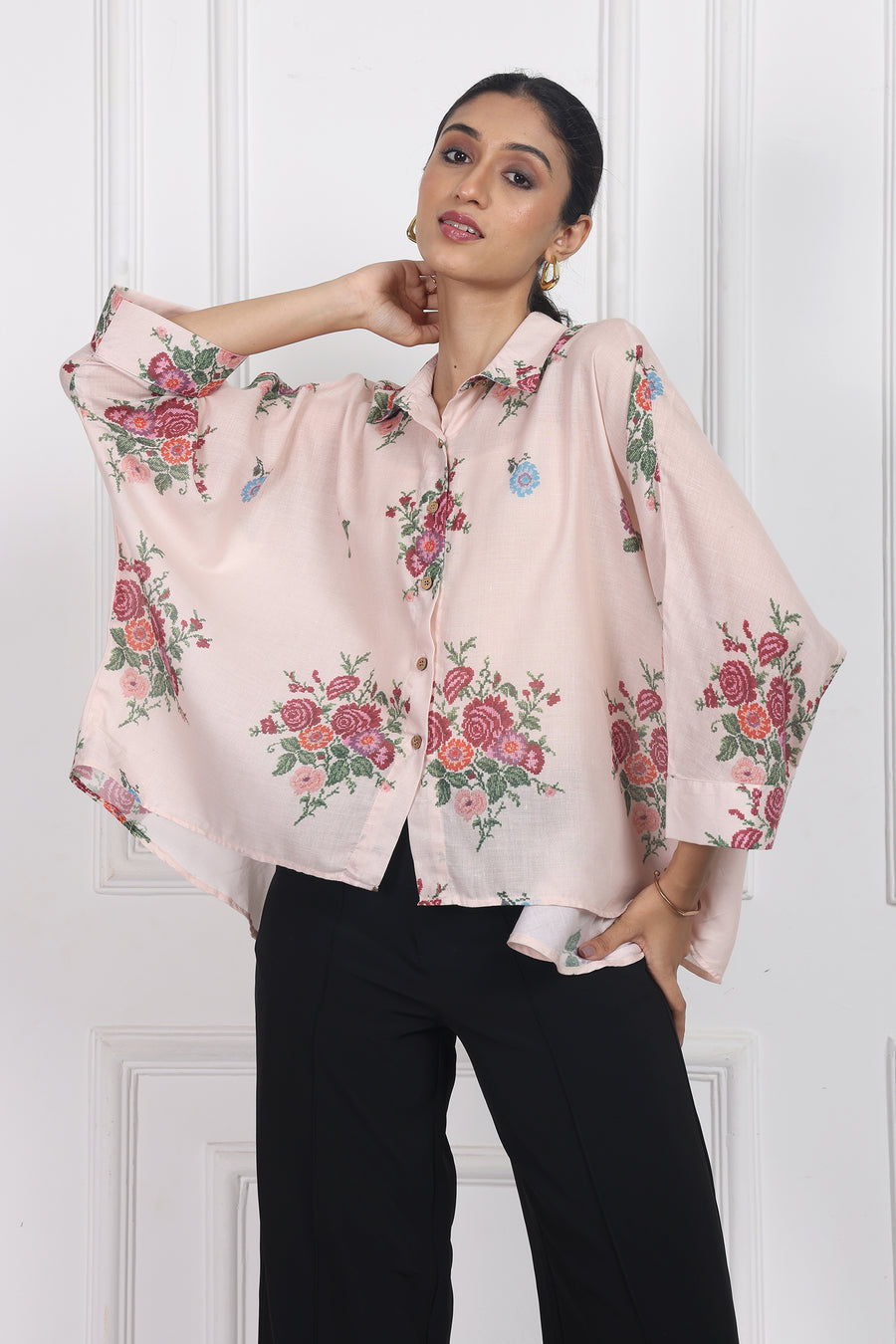 Wildflower Whisper Boxy Shirt
