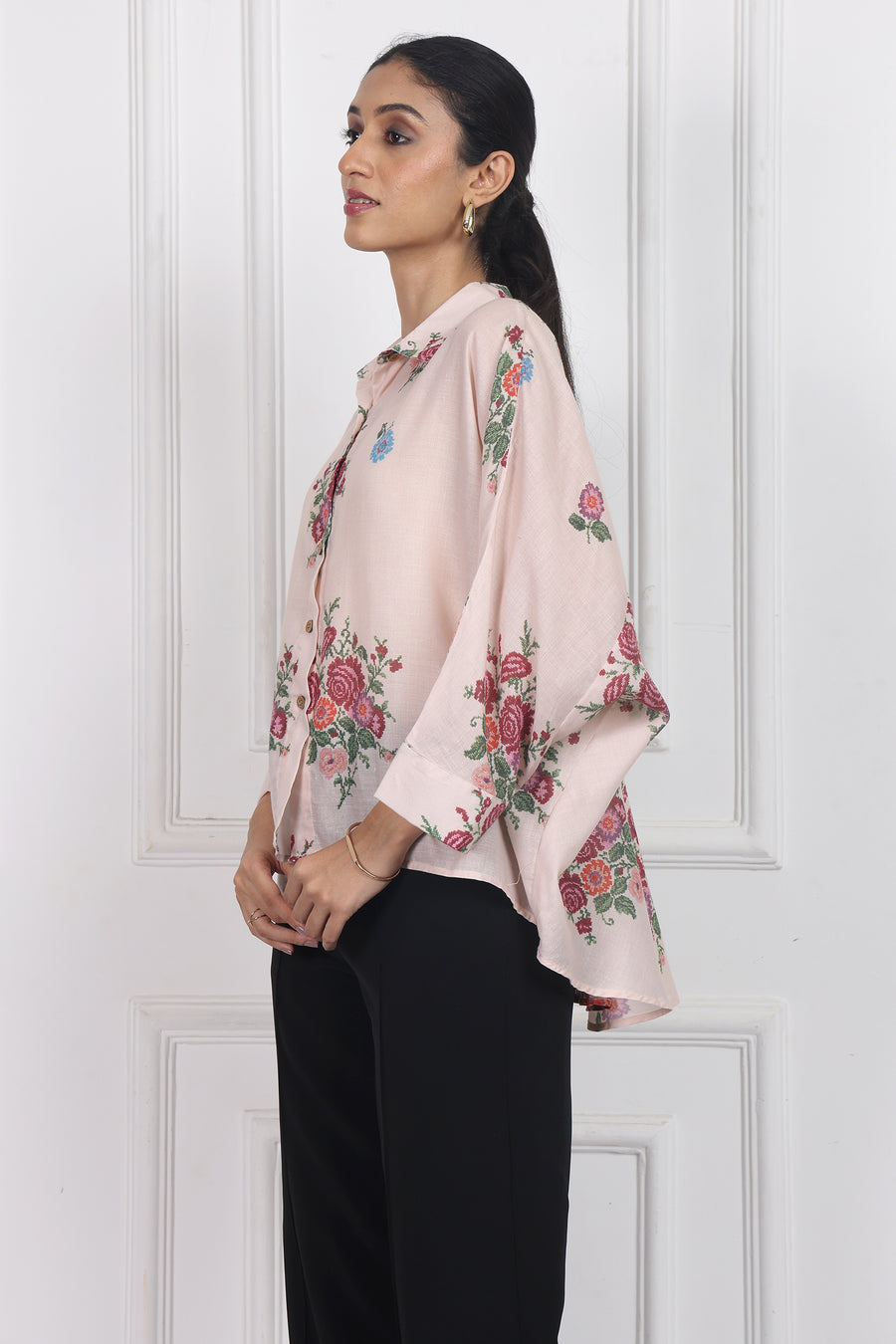 Wildflower Whisper Boxy Shirt