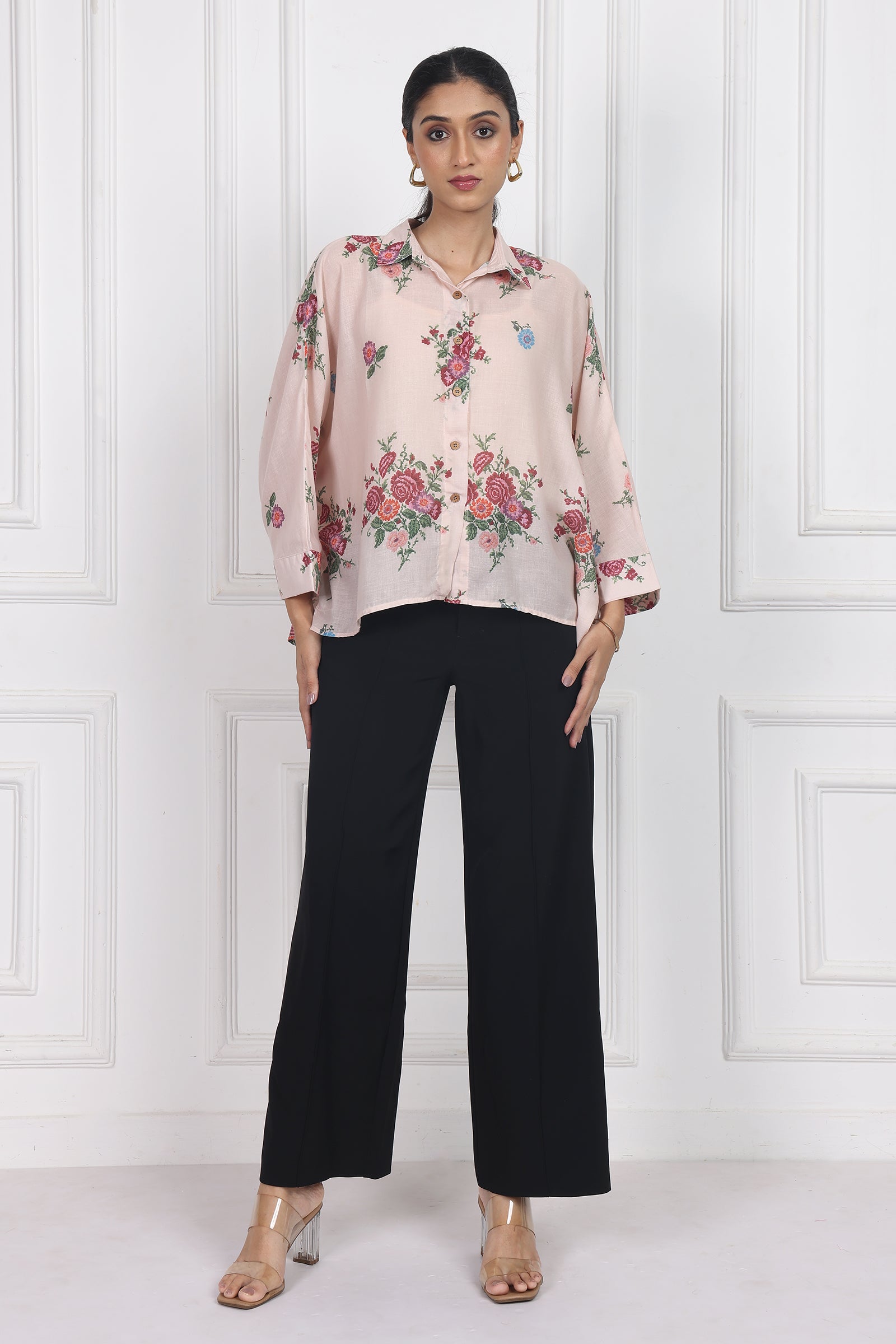 Wander Edit-windflower Boxy Shirt