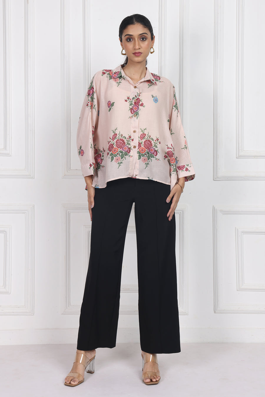 Wildflower Whisper Boxy Shirt