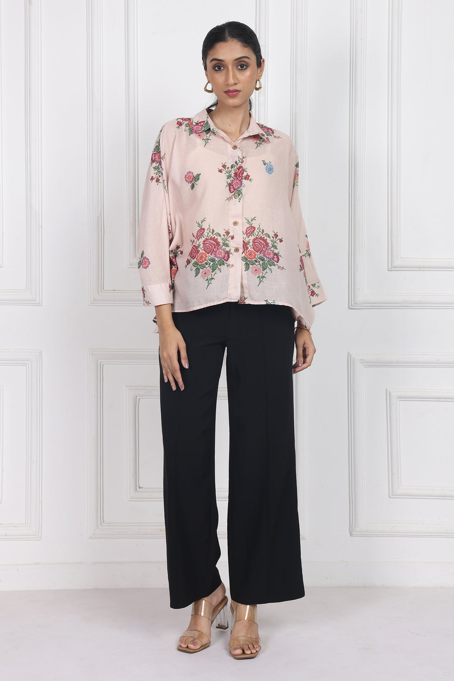 Wildflower Whisper Boxy Shirt