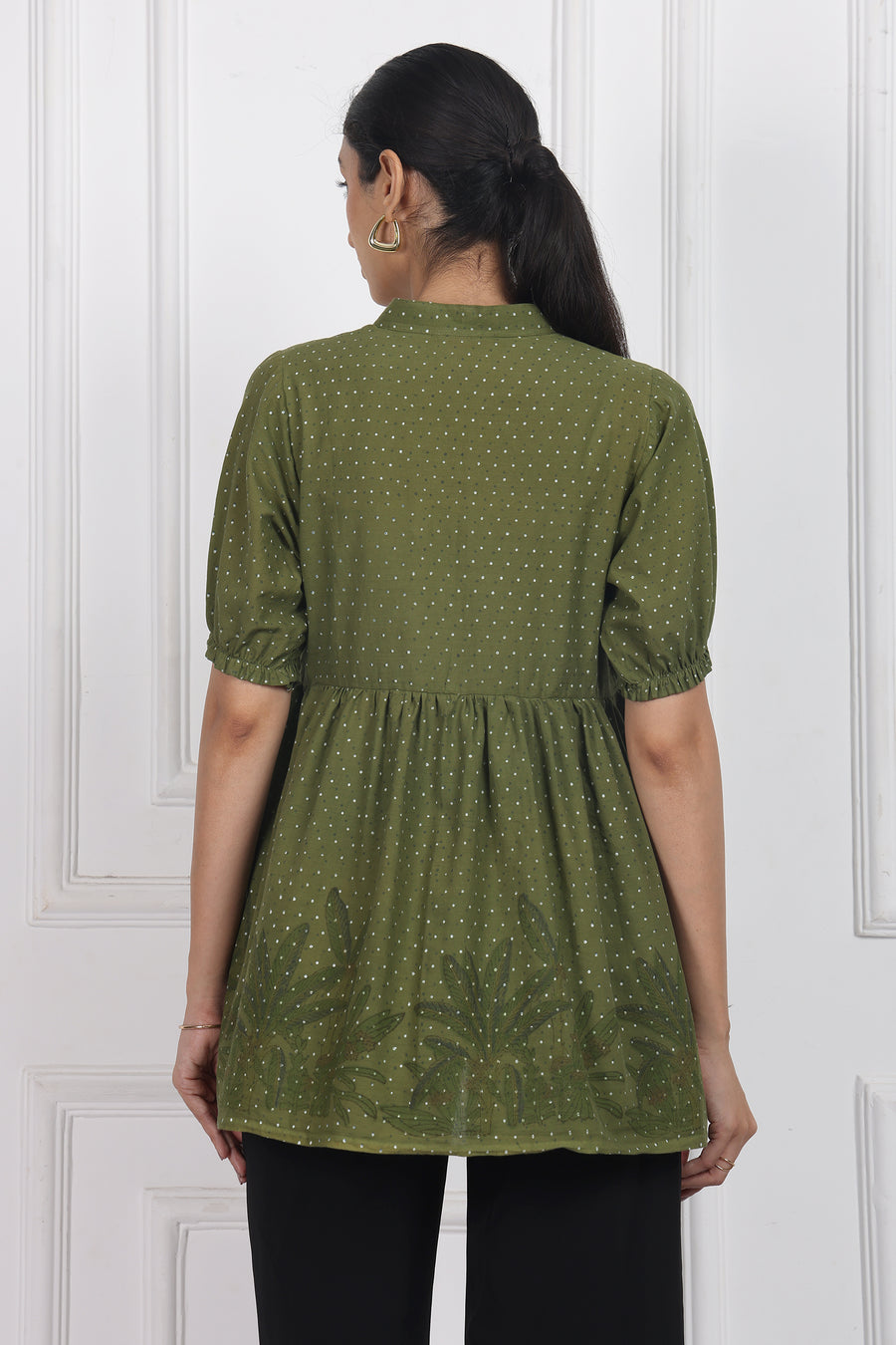 Secret Garden Peplum Tops