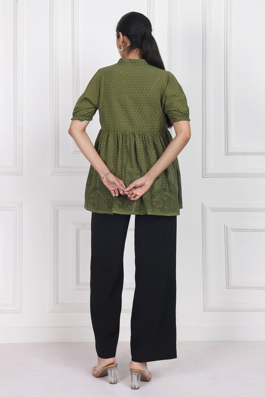 Secret Garden Peplum Tops
