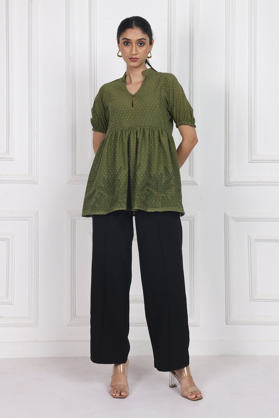 Secret Garden Peplum Tops