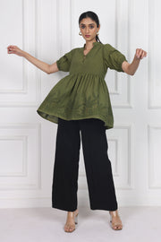 Secret Garden Peplum Tops