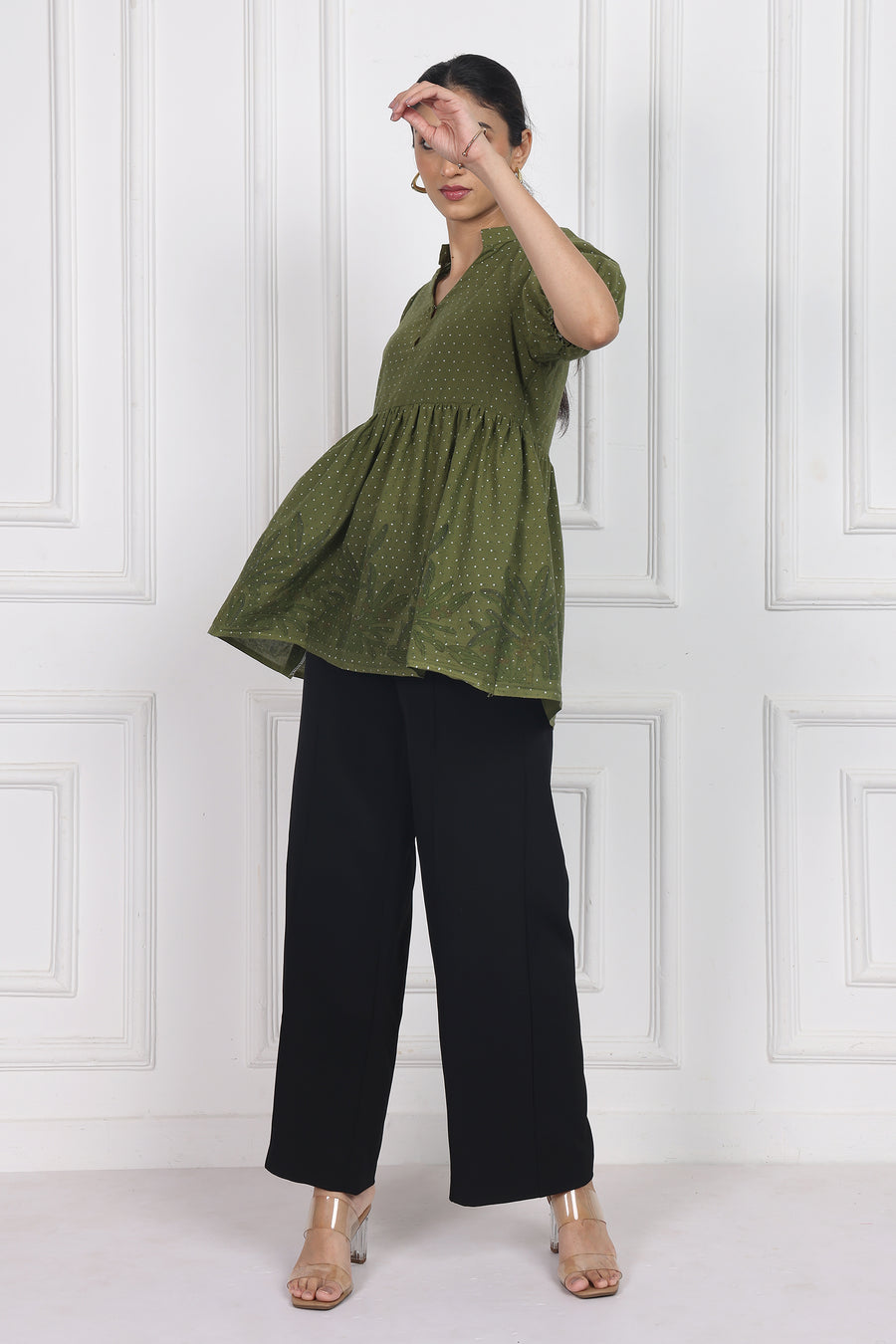 Secret Garden Peplum Tops