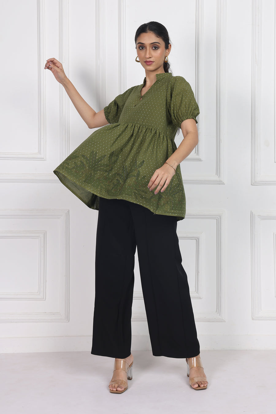 Secret Garden Peplum Tops