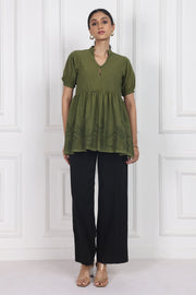 Secret Garden Peplum Tops