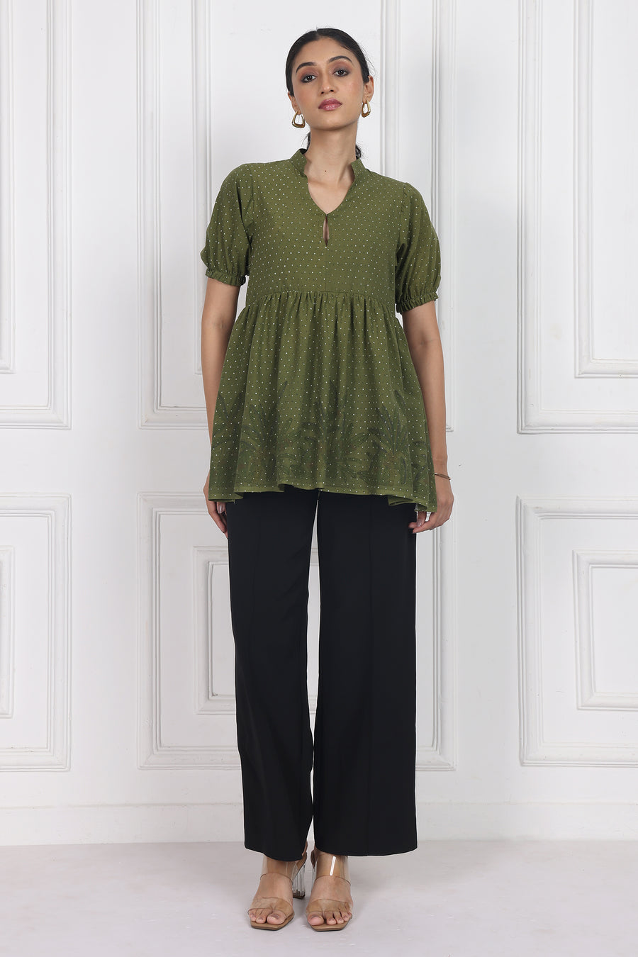 Secret Garden Peplum Tops