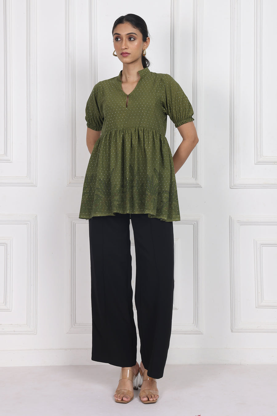 Secret Garden Peplum Tops
