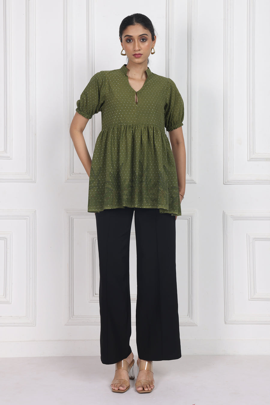 Secret Garden Peplum Tops