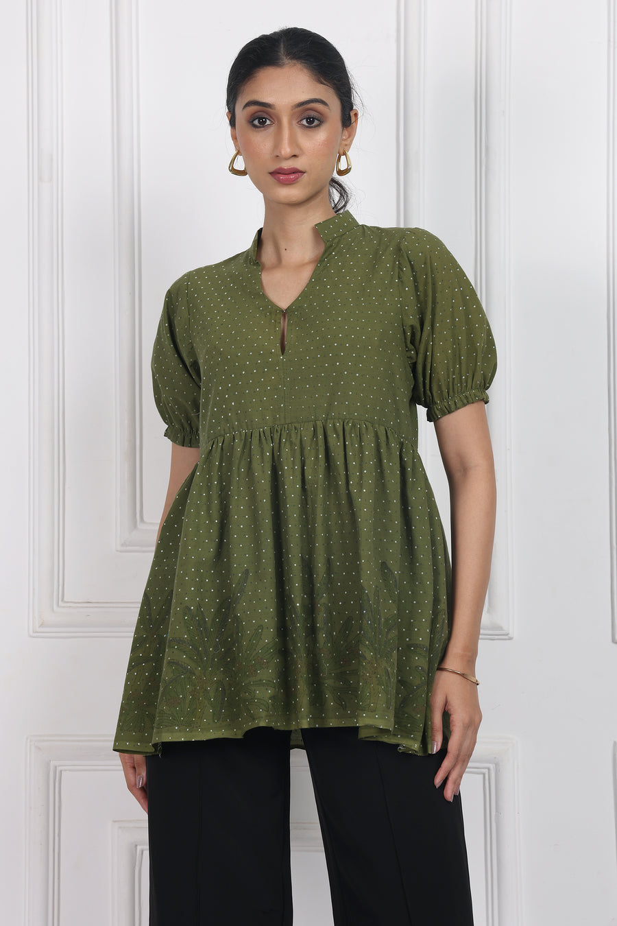 Secret Garden Peplum Tops
