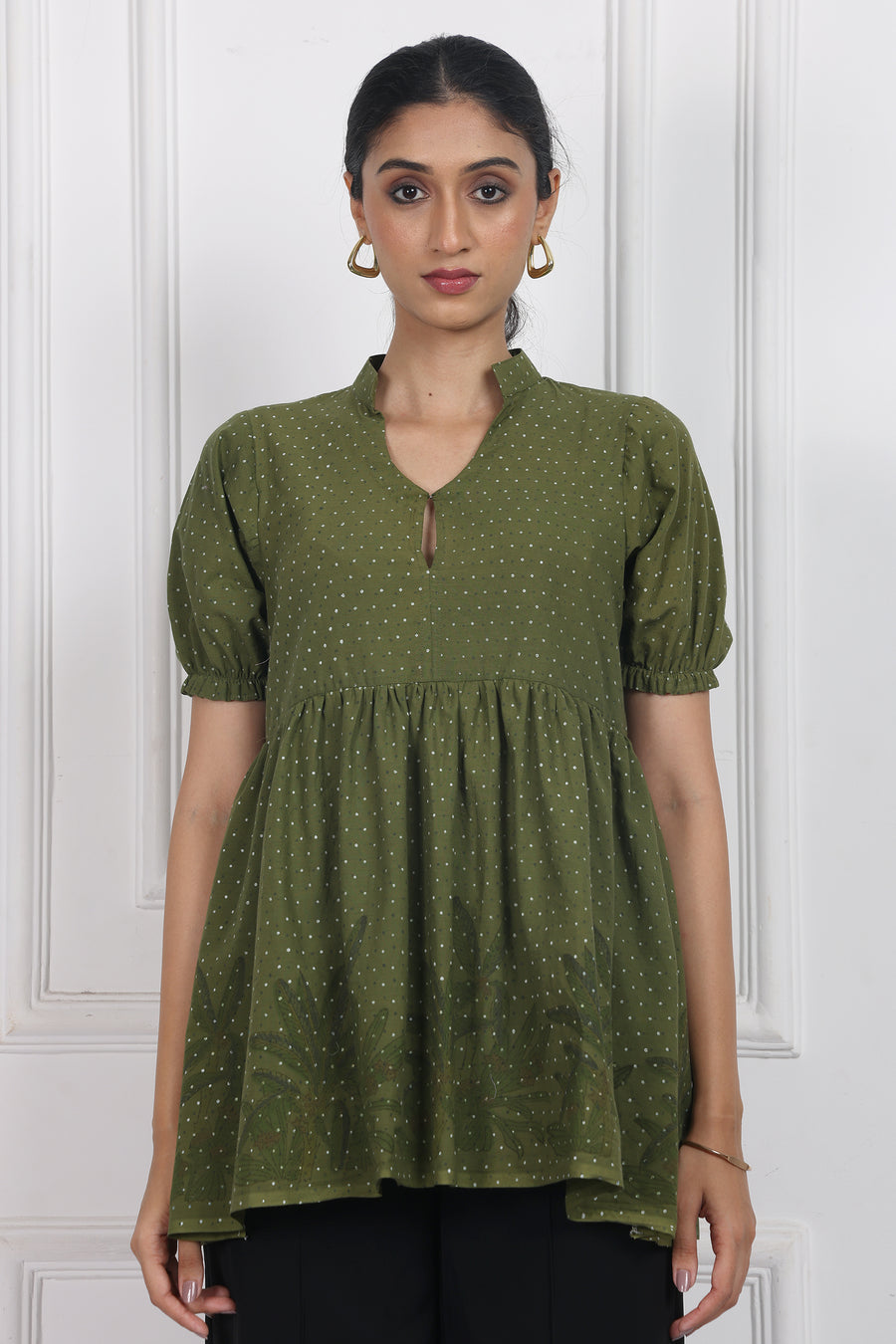 Secret Garden Peplum Tops