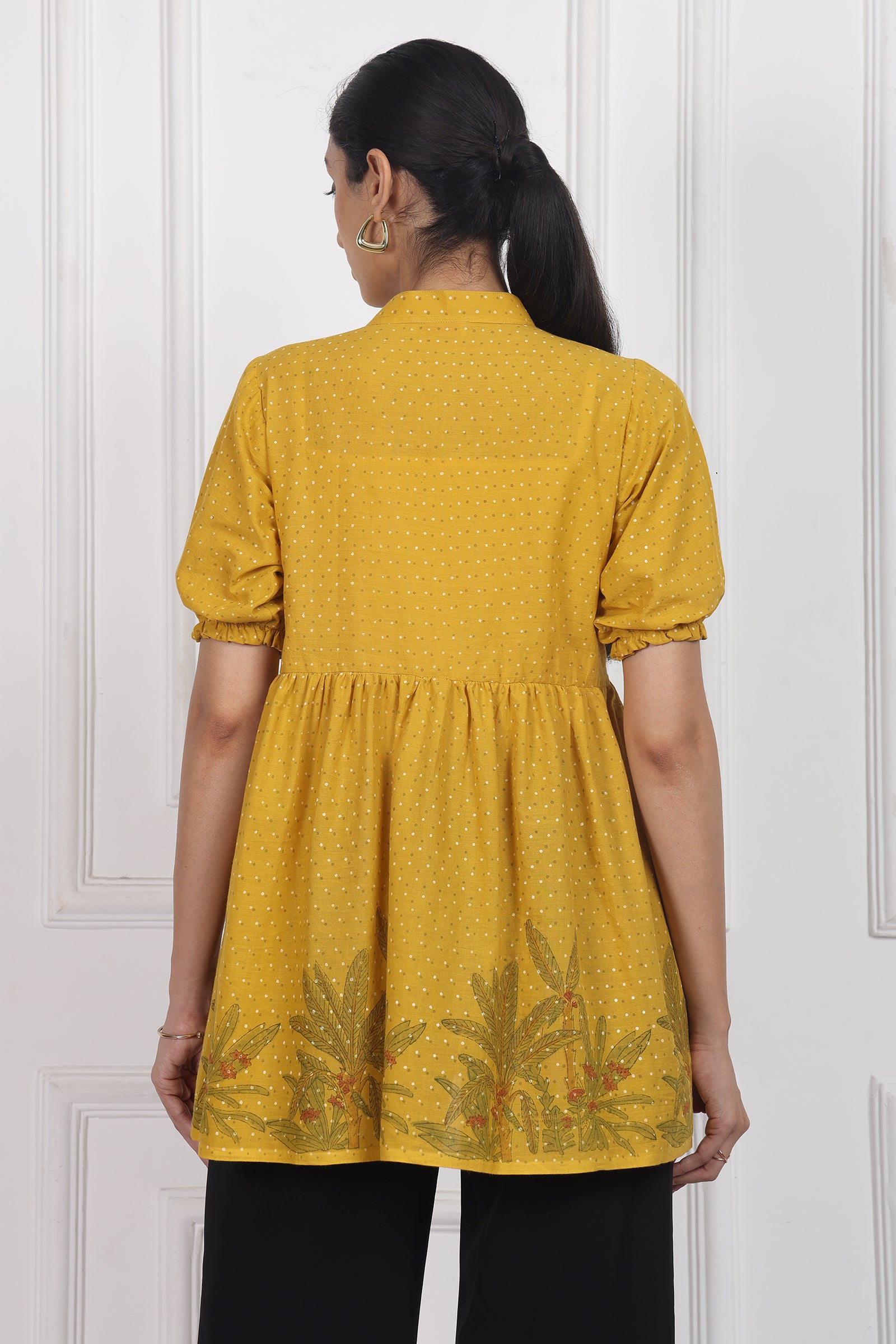 Wander Edit- Secret Garden Peplum Top