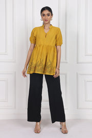 Pastel Garden Peplum Tops