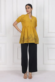 Pastel Garden Peplum Tops