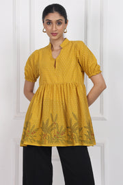 Pastel Garden Peplum Tops