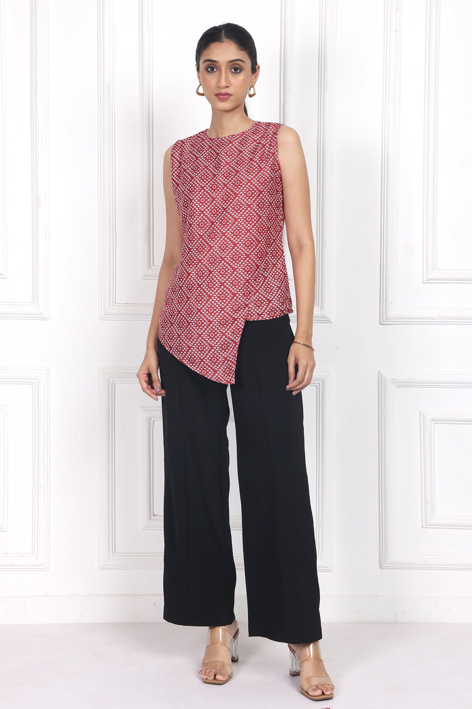 Wander Edit- Blooming Viel Overlap Top